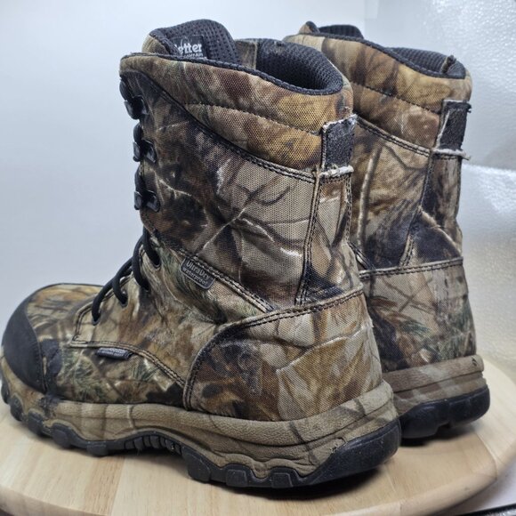 IRISH SETTER Red Wing Camo Hunting Boots 1836 - 800g - Waterproof - Men’s 10.5 - Picture 7 of 16